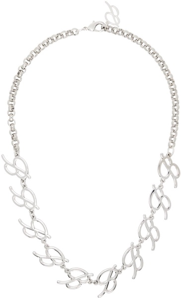 Silver Collana B Choker