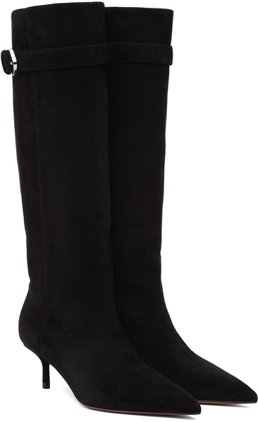 Black Vented Boots