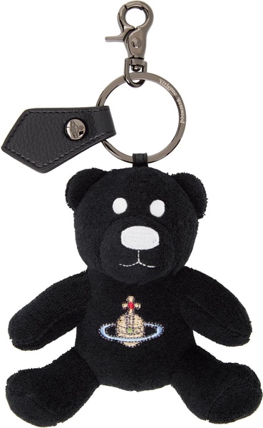 Black Teddy Keychain