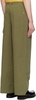 Wide cotton carpenter pants