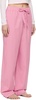 Pink Drawstring Pyjama Pants