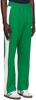 Green Paneled Track Pants