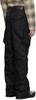 Black Pocket Cargo Pants