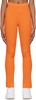 Orange Rib Leggings