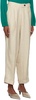 Beige Loose-Fit Trousers