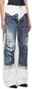 White 'The Trompe L'oeil' Jeans