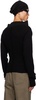 Black Rib Turtleneck