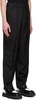 Black Pleated Trousers