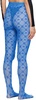 SSENSE Exclusive Blue Moonogram Tights