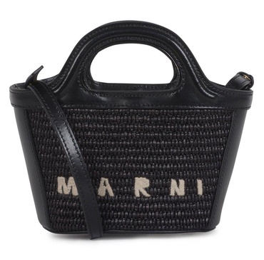 Marni Tropicalia Interwoven Mini Tote Bag