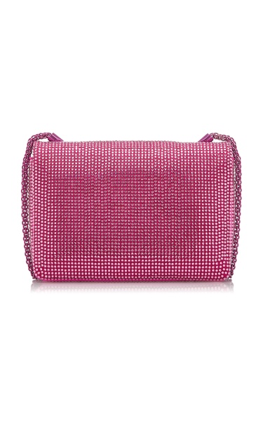 One Stud Crystal Embellished Bag