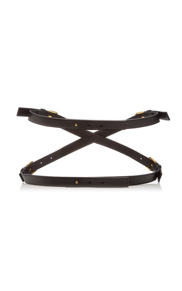 Skinny Double Leather Belt