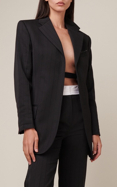 Open-Back Tuxedo Jacket