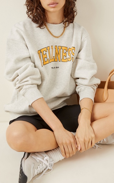 Wellness Ivy Cotton Jersey Sweatshirt