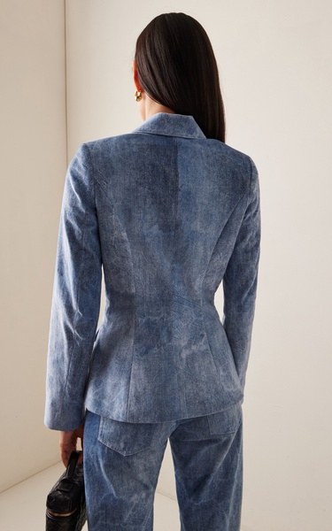 The Gage Tailored Velvet Denim Jacket