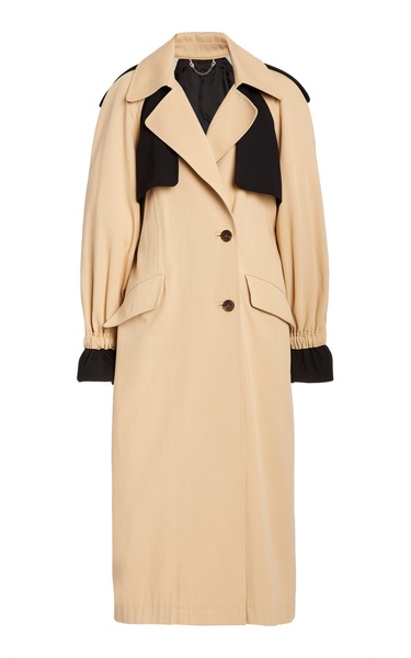 Paige Belted Cotton Trench Coat