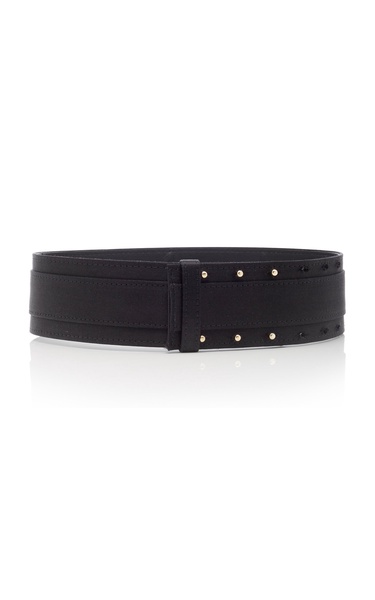 Cotton And Silk-Blend Waist Belt