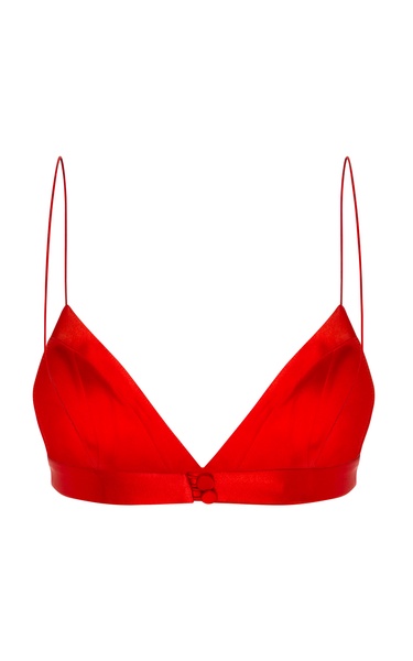 Kane Duchess Silk Satin Bralette