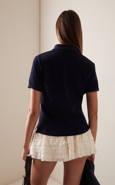 Cotton-Pique Polo Shirt