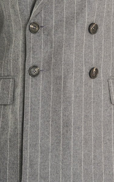 Safford Double-Breasted Wool Blazer