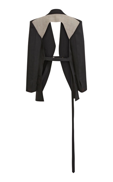 Open-Back Tuxedo Jacket