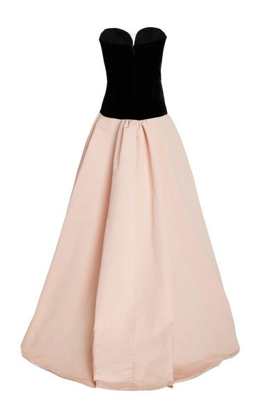 Strapless Sweetheart-Neck Gown