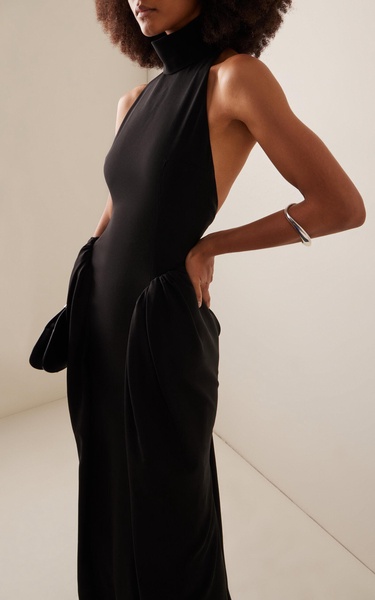 Casini Crepe Gown