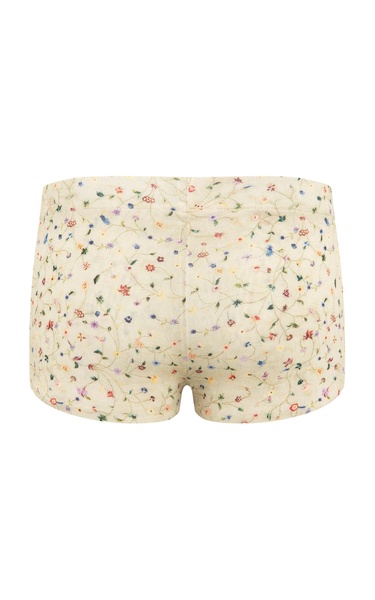 Fira Floral Mini Shorts