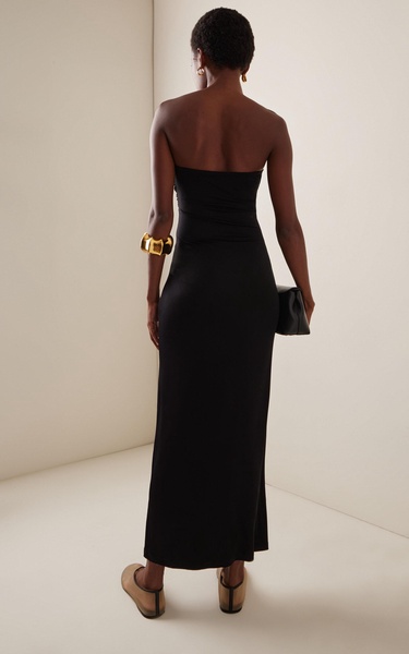 Cate Strapless Stretch-Jersey Maxi Dress