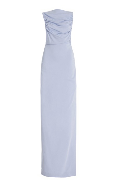 Seren Ruched Column Gown