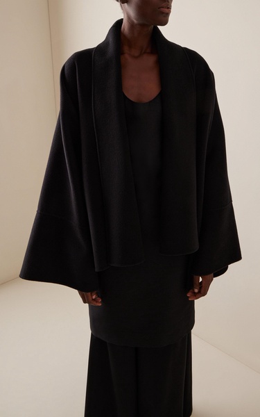 Mavis Oversized Cashmere Cloak Coat