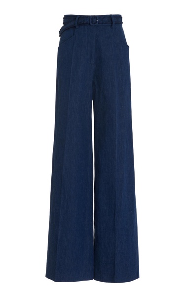 Norman Cotton-Linen Pants