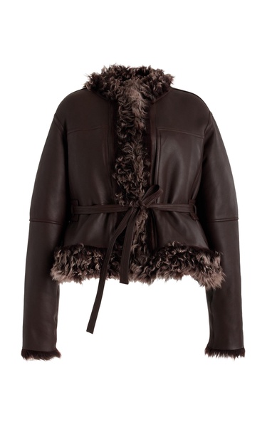 Yulia Reversible Shearling-Leather Jacket