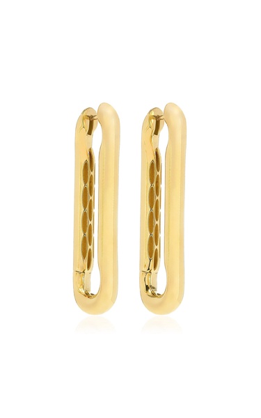 Lauren XL 14K Yellow Gold Link Earrings