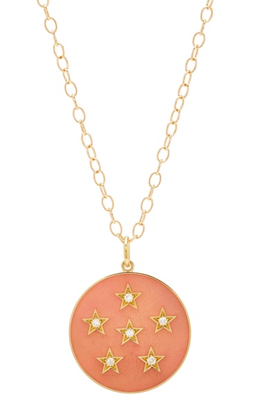 Full Moon Enamel Phase Necklace