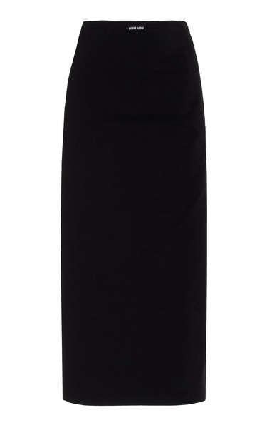 Stretch-Jersey Maxi Skirt