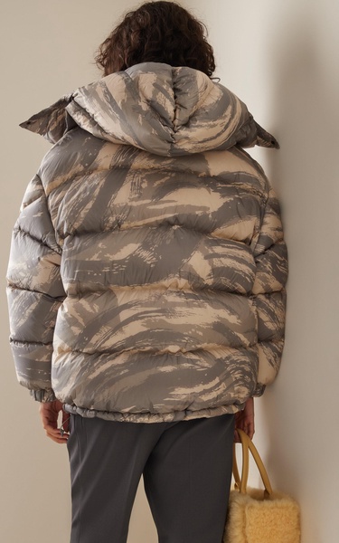 4 Moncler Hyke Galenstockis Camouflage Down Jacket