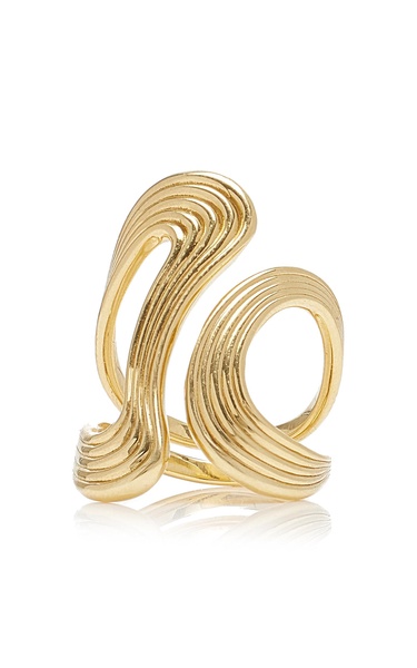 The Stream Lines 18K Yellow Gold Ring