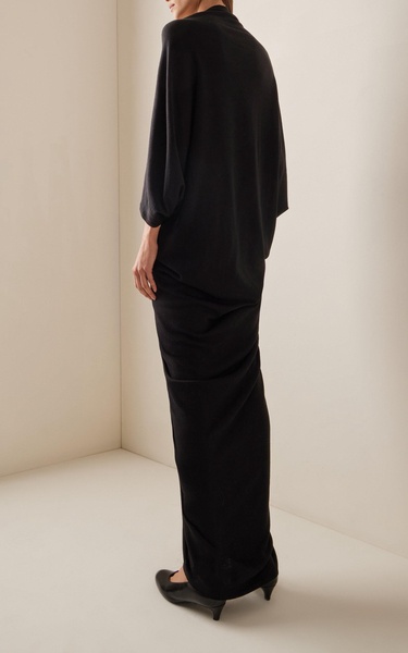 Rodin Wool Jersey Maxi Dress