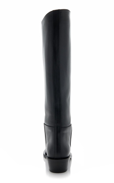 Bronco Leather Knee Boots