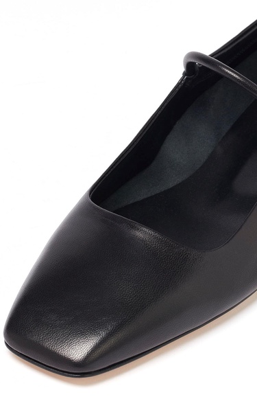 Uma Nappa Leather Mary Jane Flats