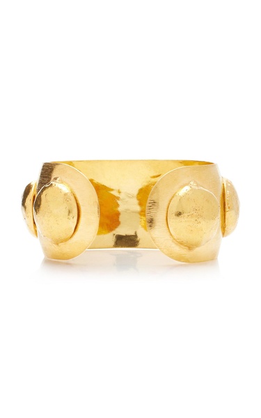 Curve 22K Gold-Plated Cuff