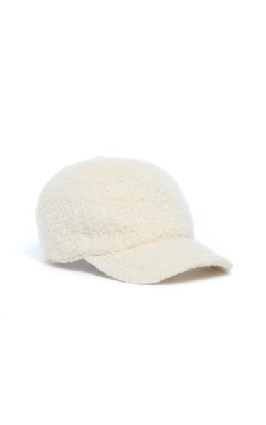 Zed Brushed Cashmere Baseball Hat