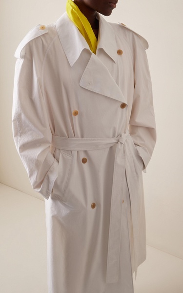 Denver Cotton Poplin Trench Coat