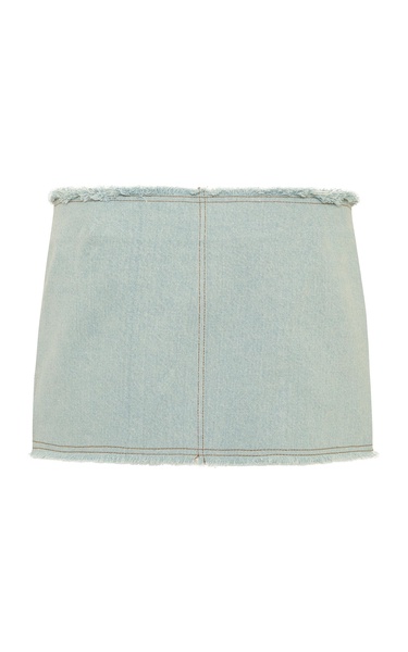 Loran Crystal-Embellished Mini Skirt