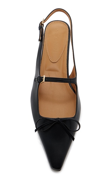 Nabi Leather Slingback Flats