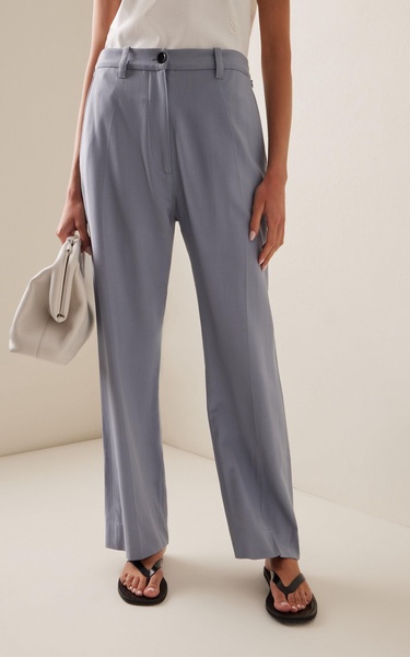 Otis Pleated Wide-Leg Pants