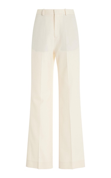 Credo Wool Straight-Leg Pants