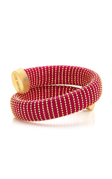 Magenta Caro Gold-Plated Bracelet 