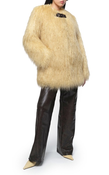 Petra Recycled Mongolian Fur Coat